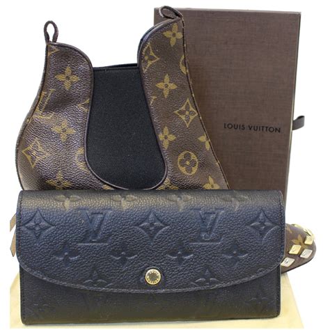 louis vuitton emile wallet|louis vuitton black empreinte wallet.